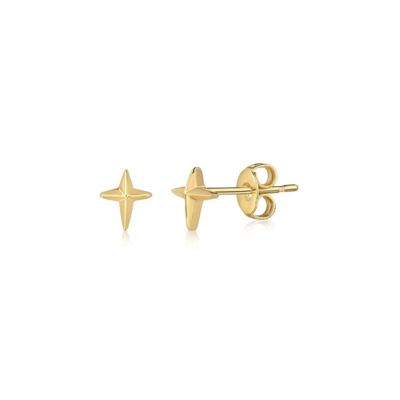 Shari Star Studs Earrings Sahira Jewelry Design