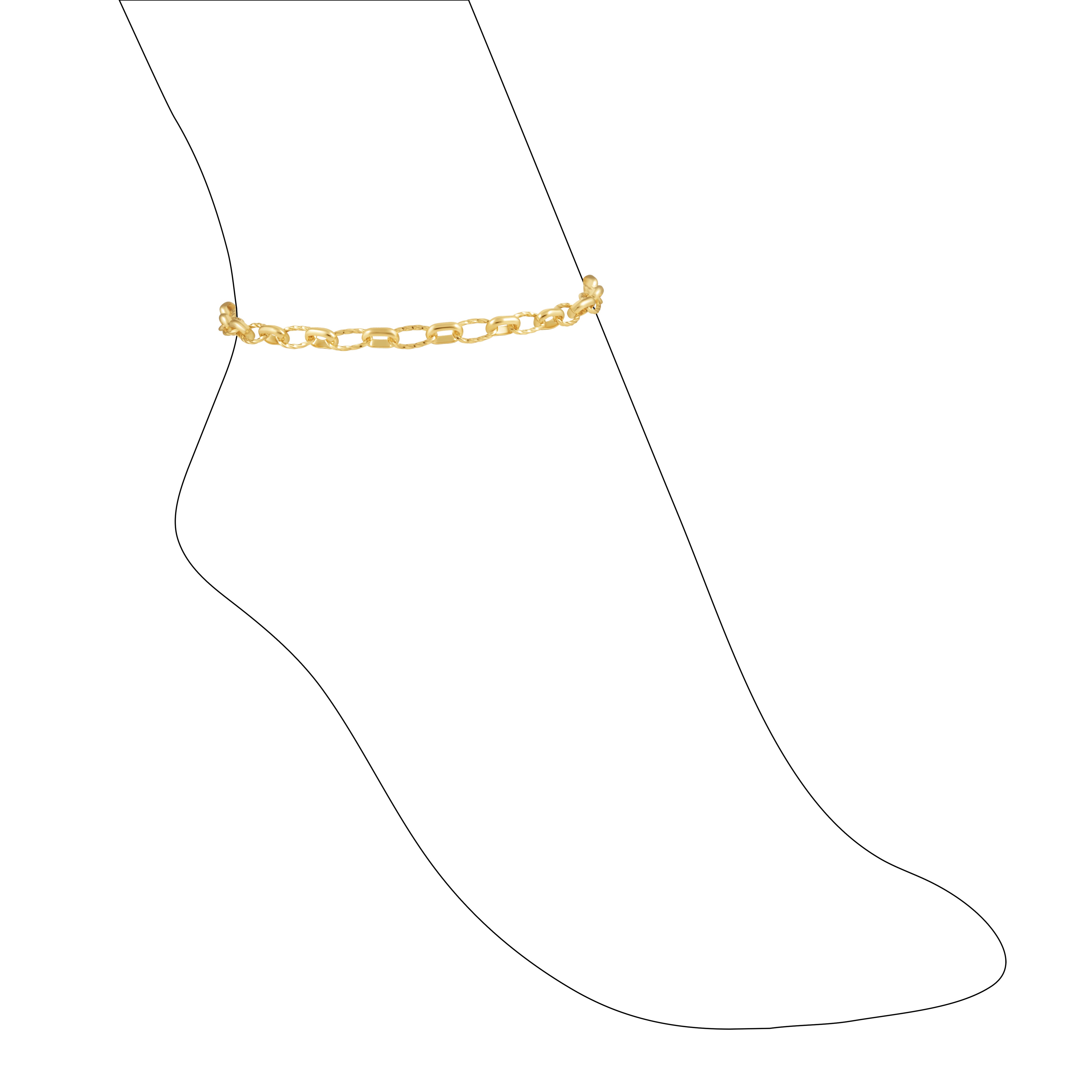 Talia Anklet Anklets Sahira Jewelry Design