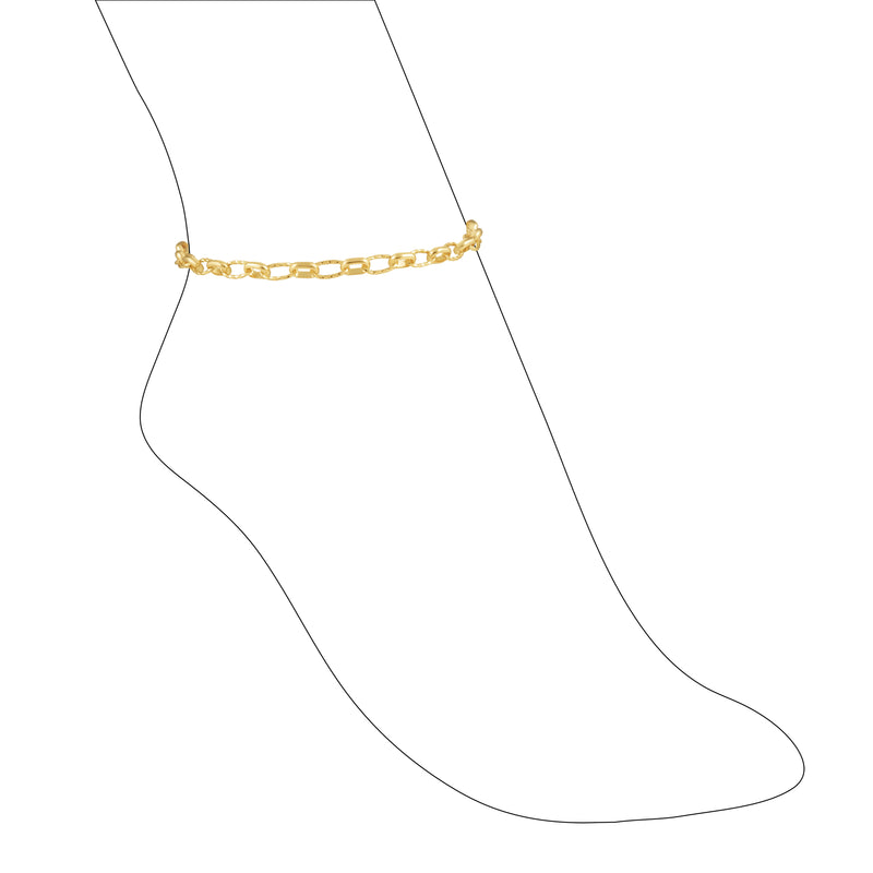 Talia Anklet Anklets Sahira Jewelry Design 