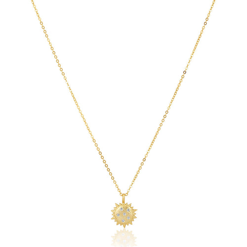 Tati Sunburst Necklace Necklaces Sahira Jewelry Design 