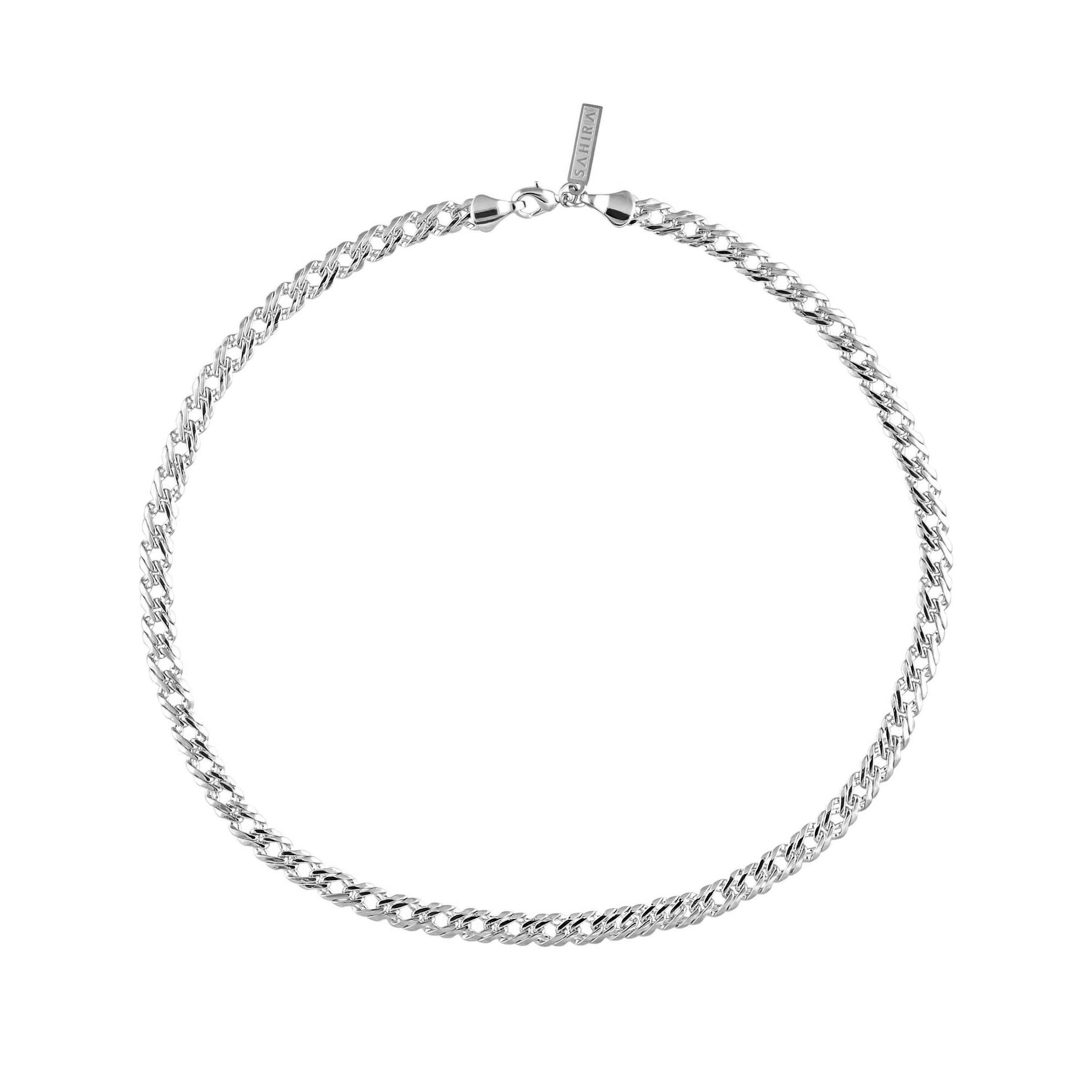 Tucker Chain Necklace Sahira Jewelry Design Silver