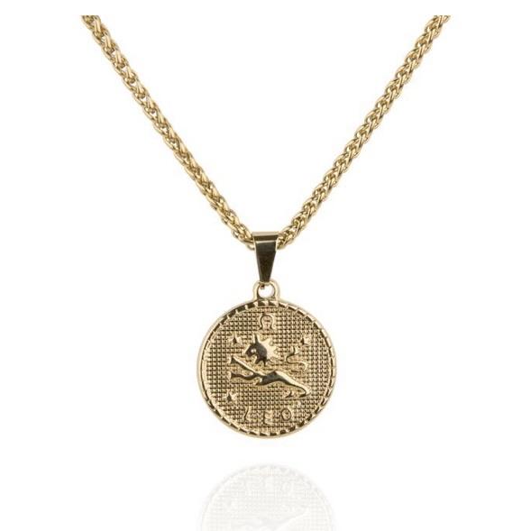Zodiac Coin Necklace