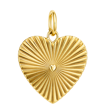 Gold Heart Charm