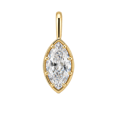 Marquise Bezel Charm