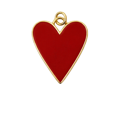 Red Heart Charm