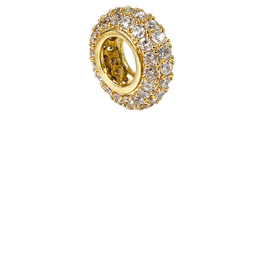 Pave Spacer Charm