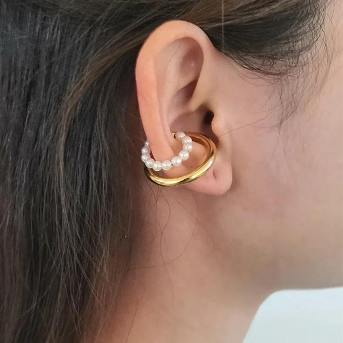 Ear Cuff de Perlas