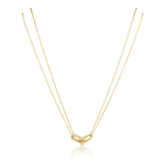 U Link Pave Necklace