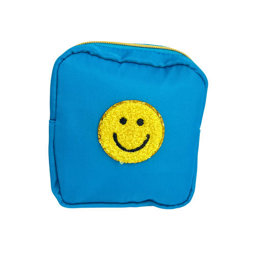 Smiley Face Cosmetic Bag