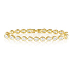 Ines Raindrop Tennis Bracelet