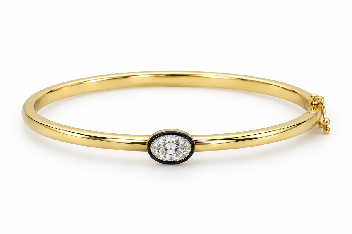 Georgian Bezel Bangle
