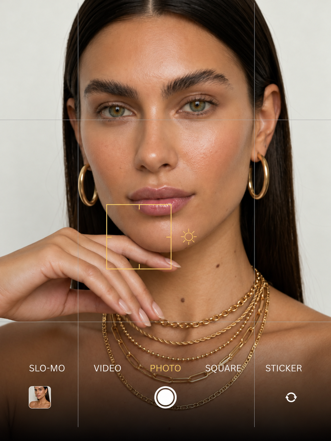 Collar con clip de papel Carrie