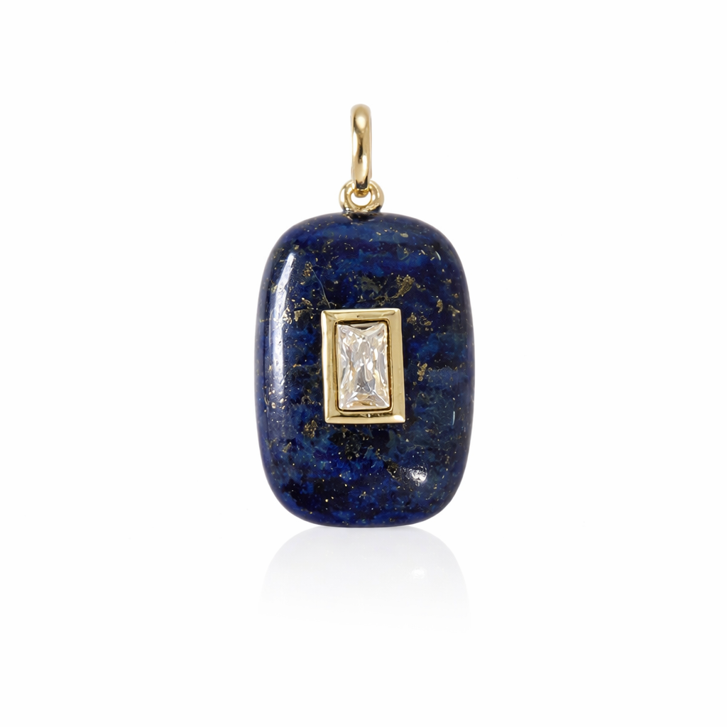 Lapis Lazuli Stone Charm