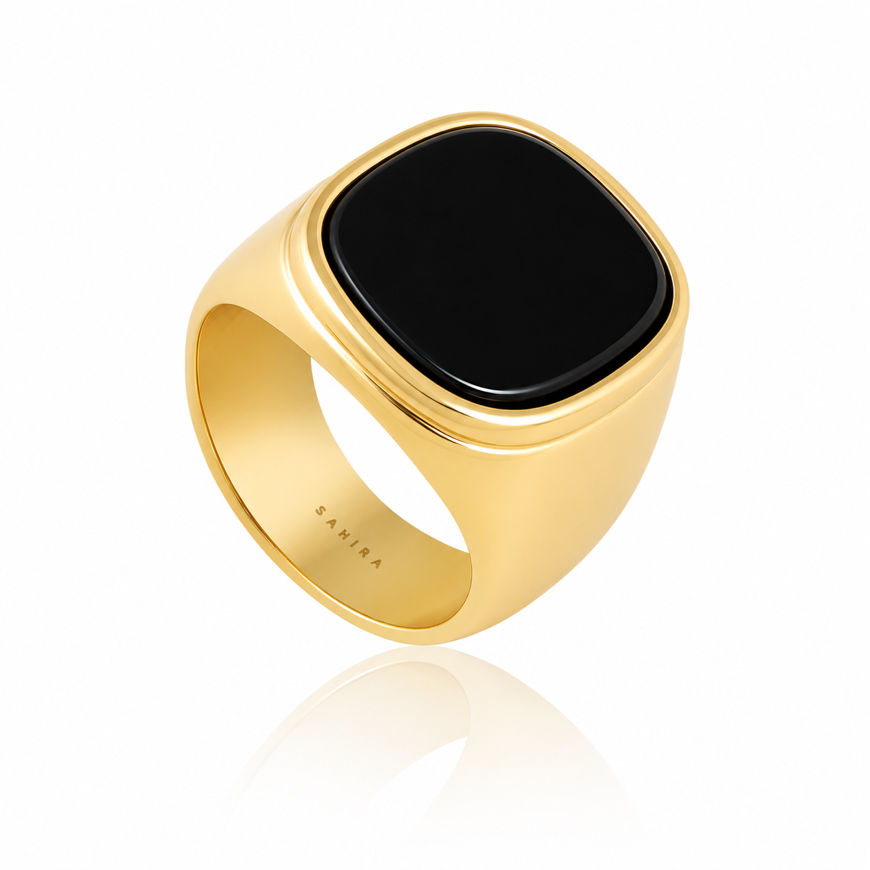 Black Onyx Statement Ring