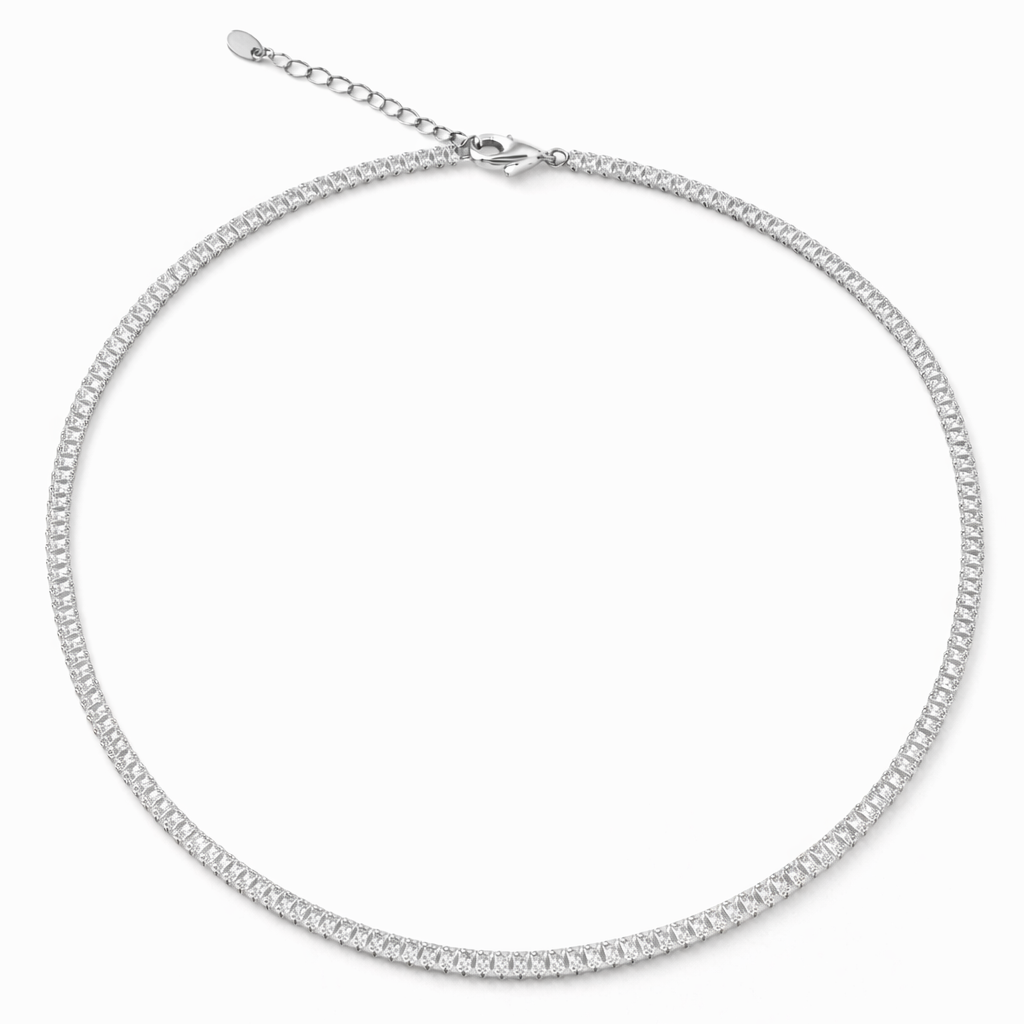 Sheila Tennis Necklace