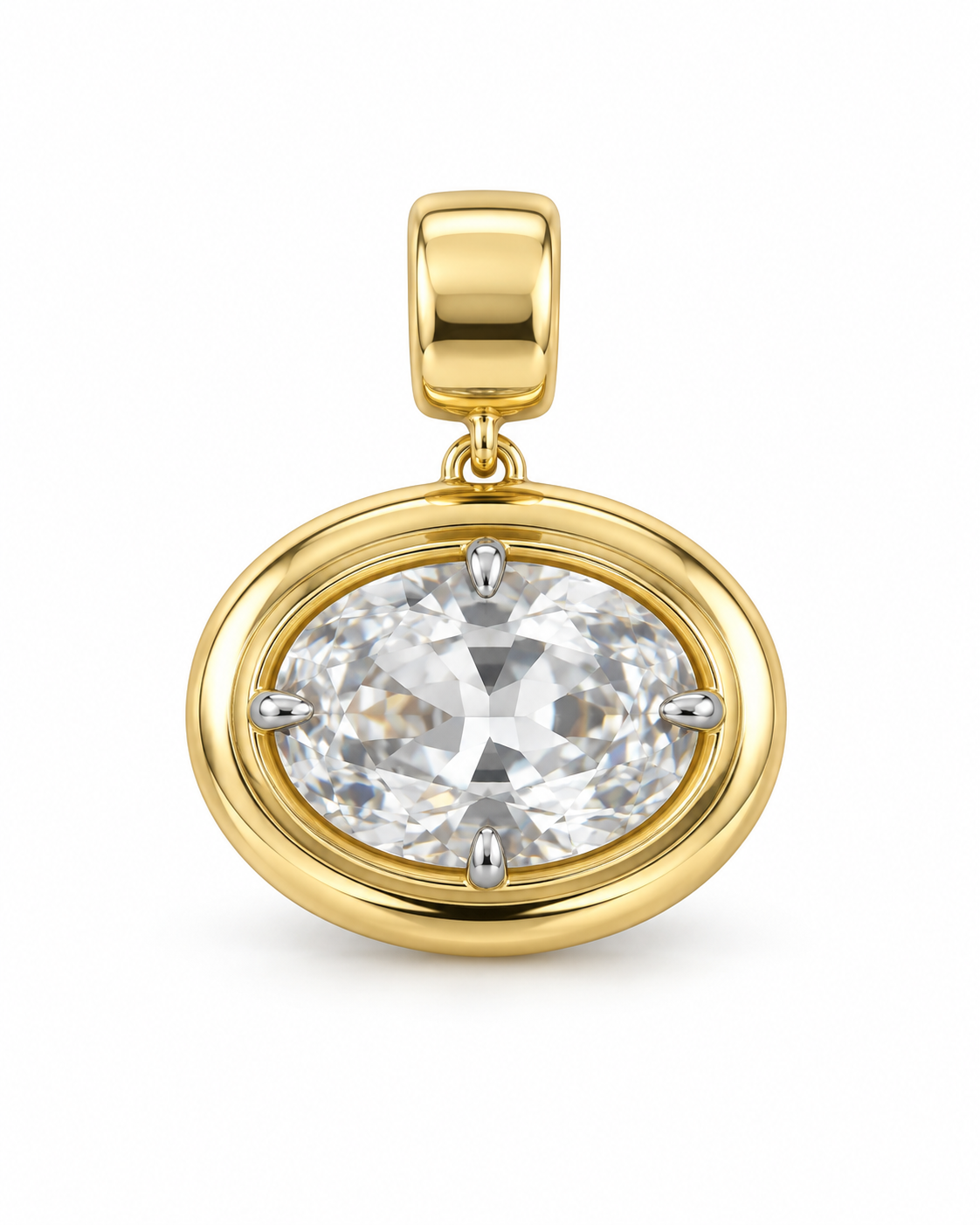 Elara Oval Charm