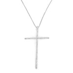 Moriah CZ Cross Necklace