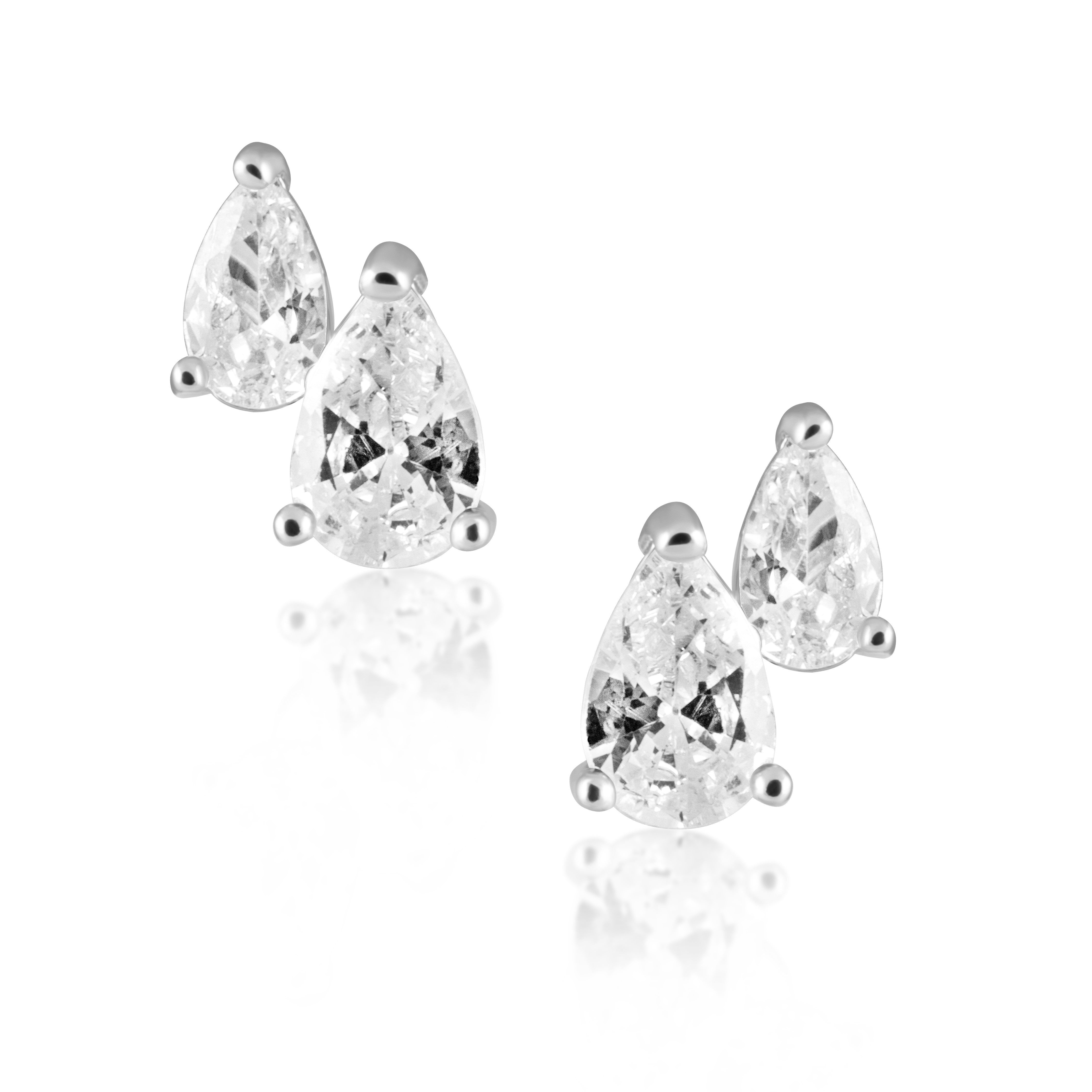 Harmony Mini Pear Studs