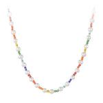 Collar de perlas arcoíris de Malibú