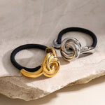 Golden Knot Hair Cuff