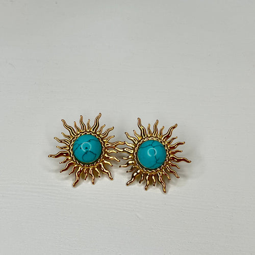 Turquoise Solstice Earring