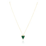 Lucy CZ Heart Necklace