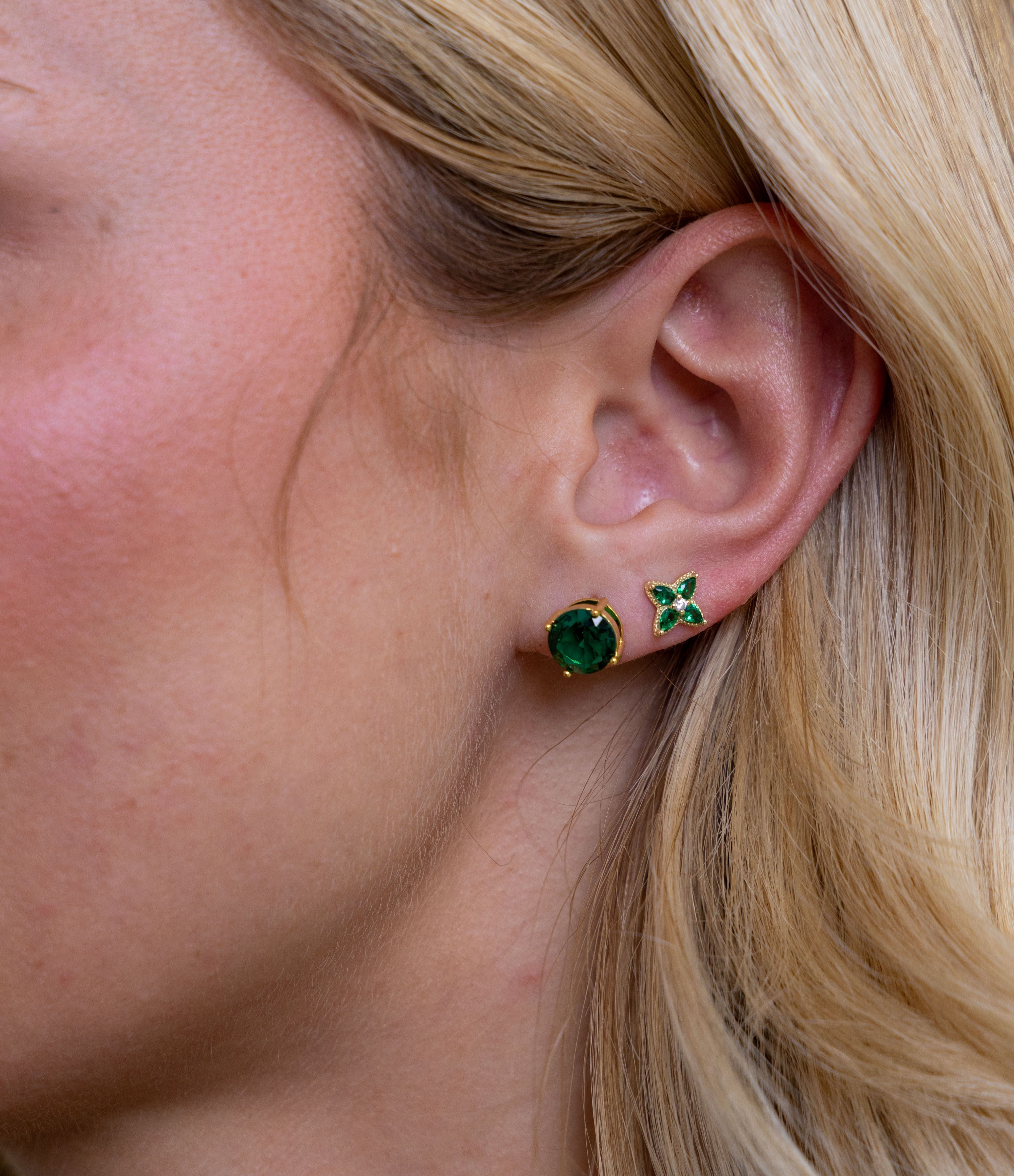 Incanto Studs Emerald