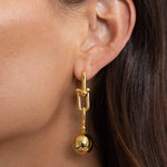 Lydia Beaded Link Earrings