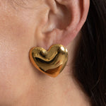 Heart Statement Earrings