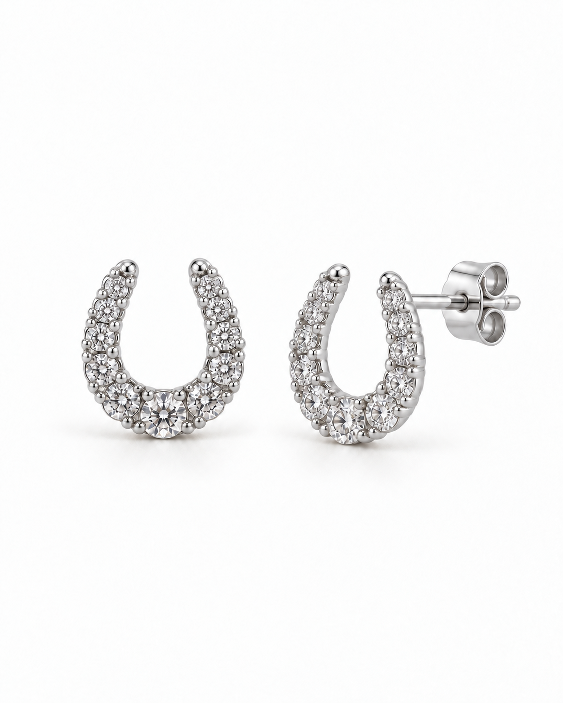 Winslet Mini Horseshoe Studs