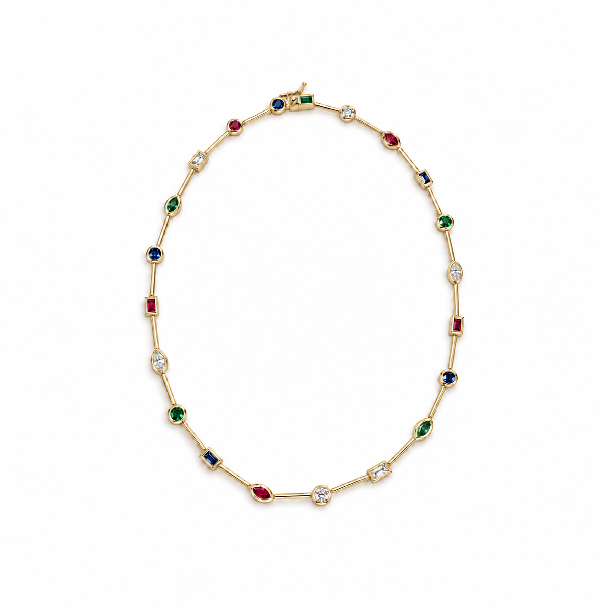Prism Bezel Necklace