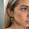 Tori Heart Drop Earring