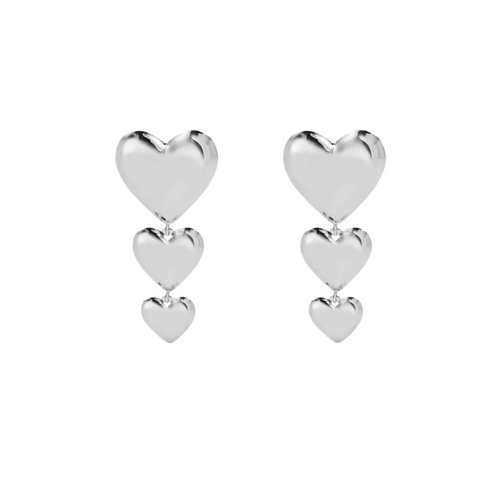 Tori Heart Drop Earring