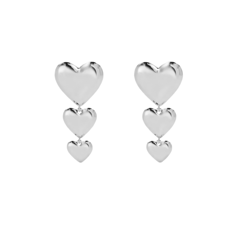 Tori Heart Drop Earring