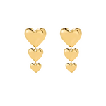 Tori Heart Drop Earring