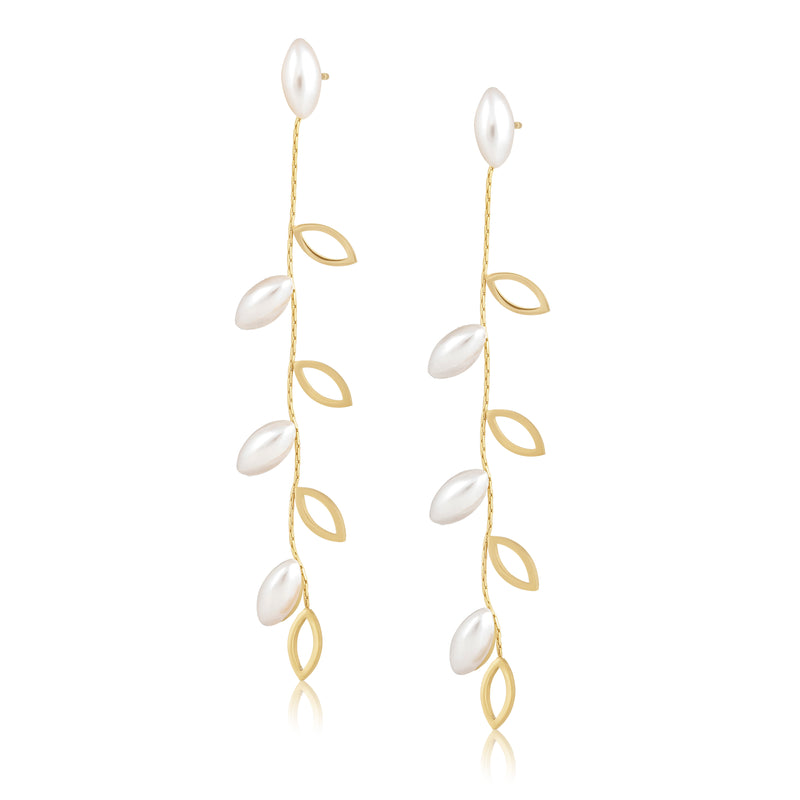 Collette Pearl Statement Earring