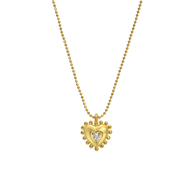 Dior] Christian Dior Heart necklace Rhinestone Silver Ladies Necklace  B-rank – KYOTO NISHIKINO