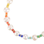 Pulsera de perlas arcoíris Malibu