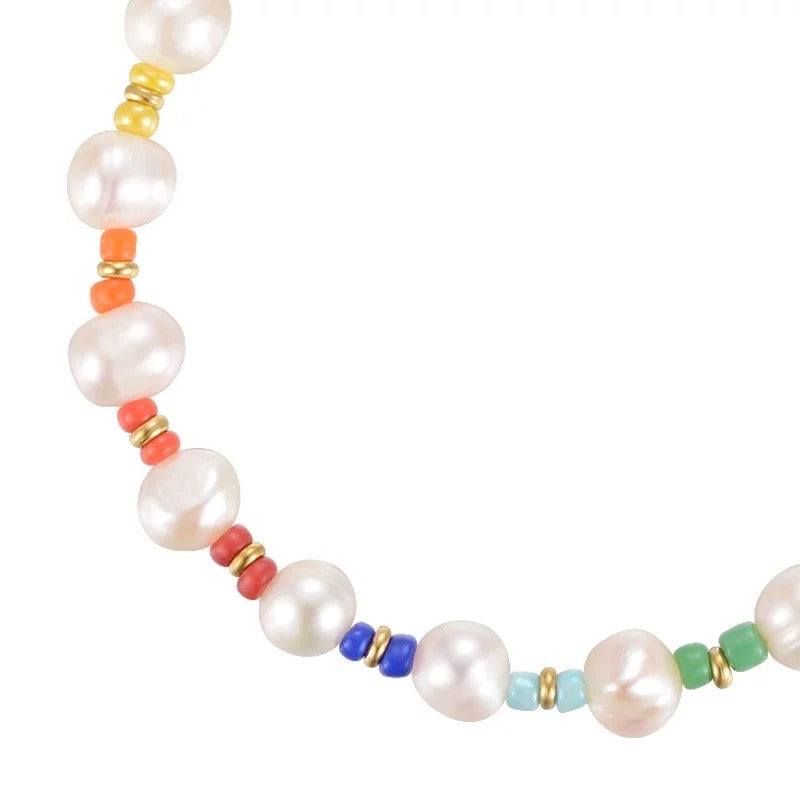 Malibu Rainbow Pearl Bracelet