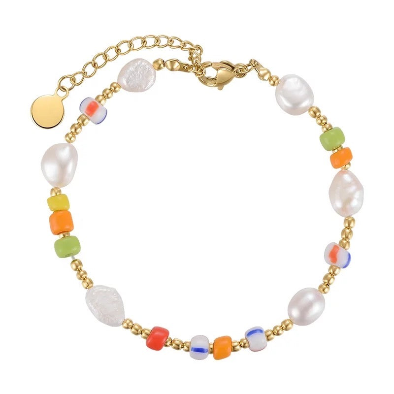 Pfeiffer Rainbow Pearl Bracelet