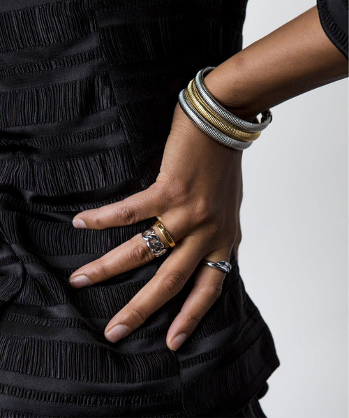 Abby Chain Ring Ring Sahira Jewelry Design 