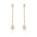 Alina CZ Drop Earring Earring Sahira Jewelry Design 