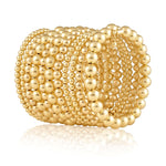 Allison Beaded Wrap Bracelet- 10 Rows Bracelets Sahira Jewelry Design 