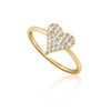 Audrey Heart Ring Rings Sahira Jewelry Design 