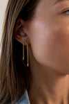 Charlotte Chain Drop Earring Earrings Sahira Jewelry Design 