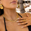 Cleo Snake Ring Sahira Jewelry Design 