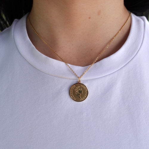 Coin Necklace Sahira Jewelry Design 