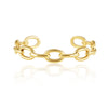 Cora Link Cuff Bracelets Sahira Jewelry Design 