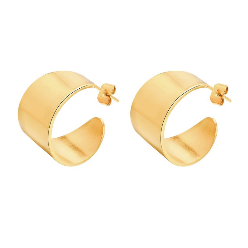 Crosby Hoop Earrings Sahira Jewelry Design 