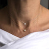 Cz Bezel Necklace Necklace Sahira Jewelry Design 